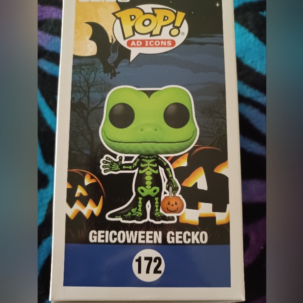 Funko Pop! Geico Geicoween green gecko